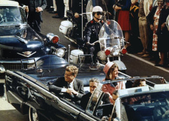 FILE PHOTO 22NOV63- President and Mrs. John F. Kennedy, and Texas Governor John Connally ride through Dallas moments before Kennedy was assassinated, November 22, 1963