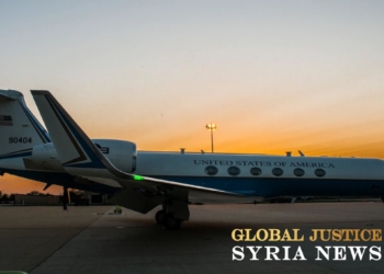 United States delegation sits on runway in US. || US Airforce