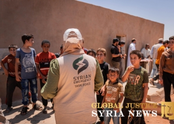 SETF helps kids in Rukban Camp