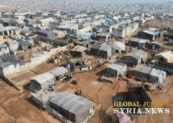 Camp in Northwest Syria spans as far as the eye can see. || Doctors Without Boarders USA