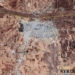 A satellite image of Kobani, Syria, location of Russia's newest base inside Syria.