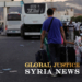 Syrians, who were living in Lebanon and returned to Syria due to ongoing hostilities between Hezbollah and Israeli forces, carry belongings at the Syrian-Lebanese border, in Jdaydet Yabous, Syria, September 25, 2024. REUTERS/Yamam al Shaar