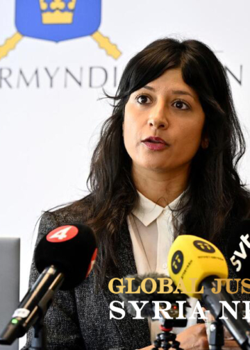 Prosecutor Reena Devgun speaks during a press conference regarding the indictment of