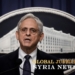 WASHINGTON, DC - AUGUST 11: U.S. Attorney General Merrick Garland delivers a statement at the U.S. Department of Justice August 11, 2022 in Washington, DC. Garland addressed the FBI's recent search of former President Donald Trump's Mar-a-Lago residence, announcing the Justice Department has filed a motion to unseal the search warrant as well as a property receipt for what was taken. (Photo by Drew Angerer/Getty Images)