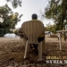 A woman interviewed in the UNHCR’s temporary refugee camp in the buffer zone between Cyprus’s partitioned north and south. Photograph: Kostas Pikoulas/The Guardian